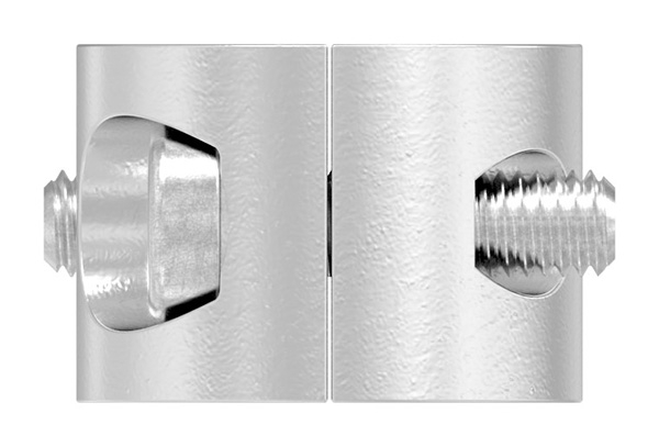 Rundklemme Edelstahl V4A fuer Seil Ø 2 mm 2-teilig-88.11100072002