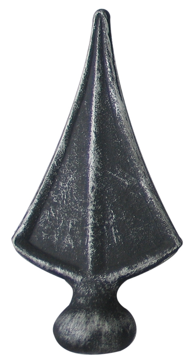 Zaunspitze Stahl geschmiedet  125 mm Zaun- Tor - Gelaender roh-89-11E2149125-A.4