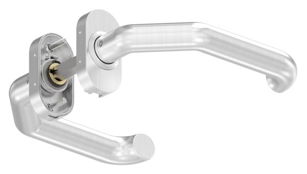 Tuerdrueckerpaar V2A inklusive 8 mm Drueckerstift-11-3980.4