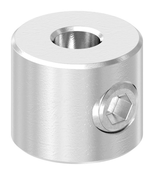 Rundklemme mit Madenschraube fuer Seil 5-6 mm V4A-11-2919.1