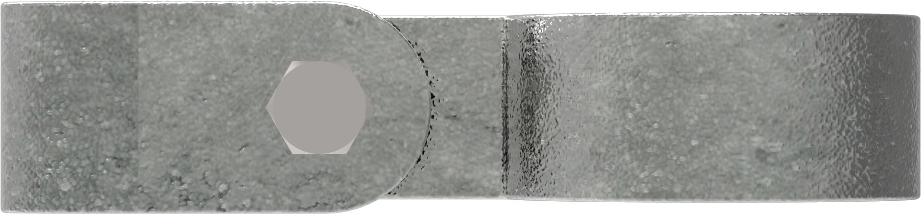 Rohrverbinder - Gitterhalter einfach - 170D48 - 48-3 mm - 1 1-2- - Feuerverzinkt u. Elektrogalvanisiert-170D48