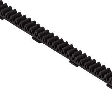 Zahnstange Kunststoff mit Stahlkern 16 x 20 mm L=500 mm Modul 4 fuer Schiebetore-89-11H01PVCAL-A.4