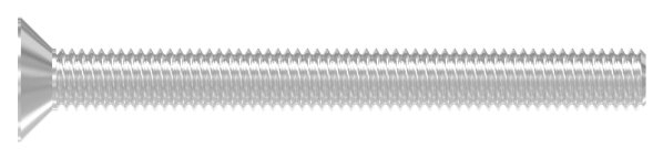Senkkopfschraube V2A -1-4301- M8x80 Innensechskant Vollgewinde ISO 10642-88-1158316-240.80