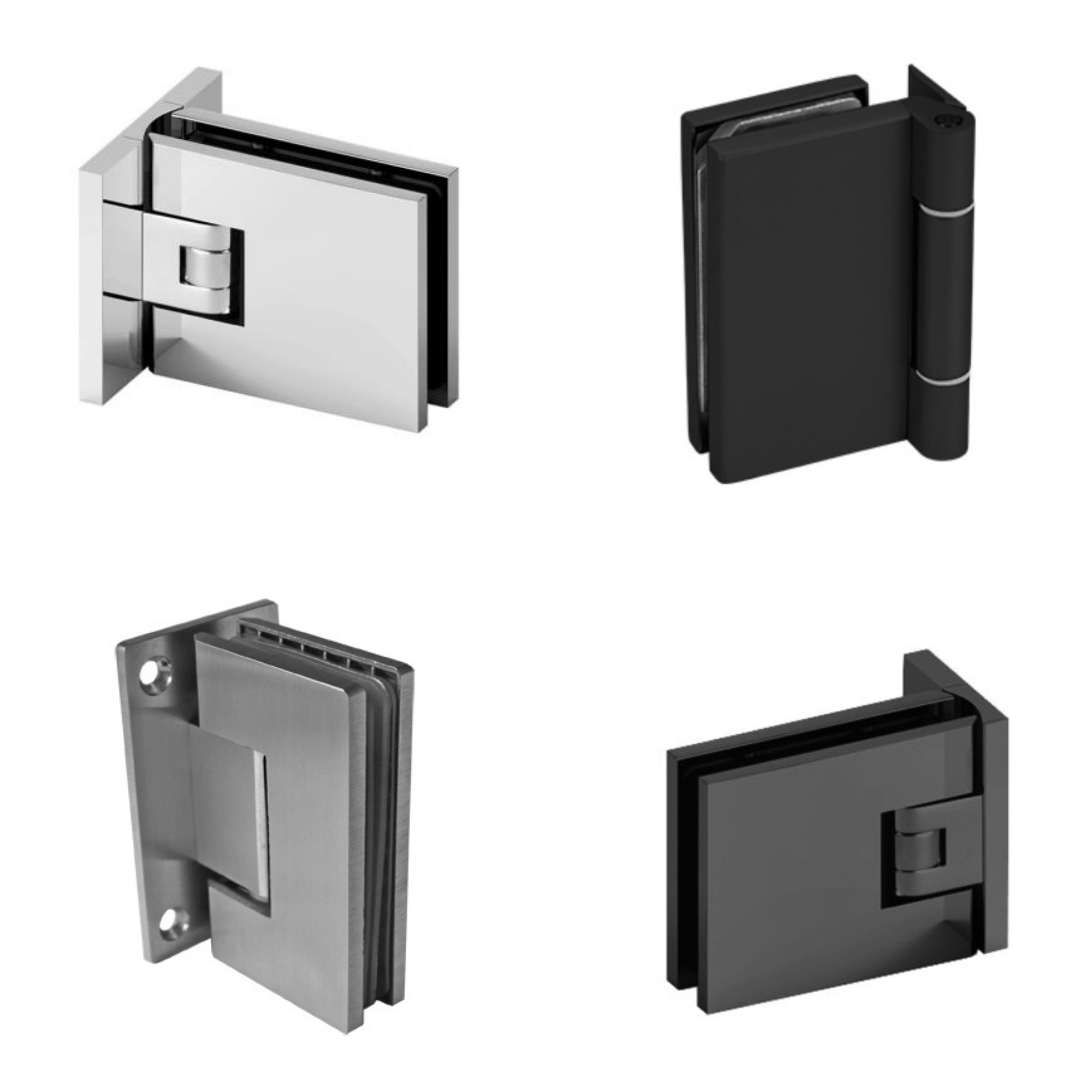 Bisagras para puertas de cristal