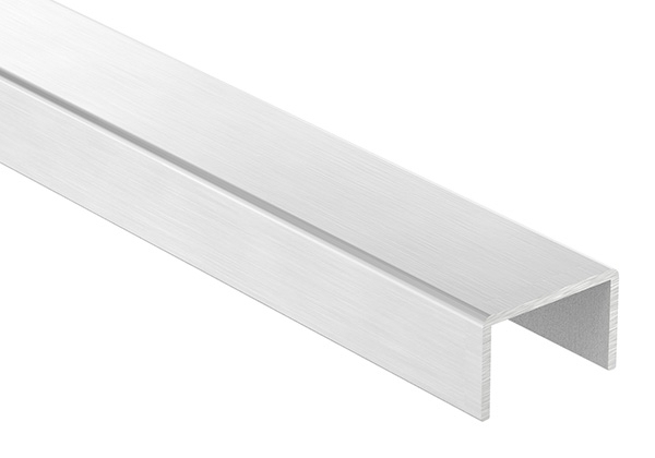 U-Profil - Masse- 32x20x2 mm - Laenge- 3000 mm - Aluminium elox- E4-EV1-12-4004.6