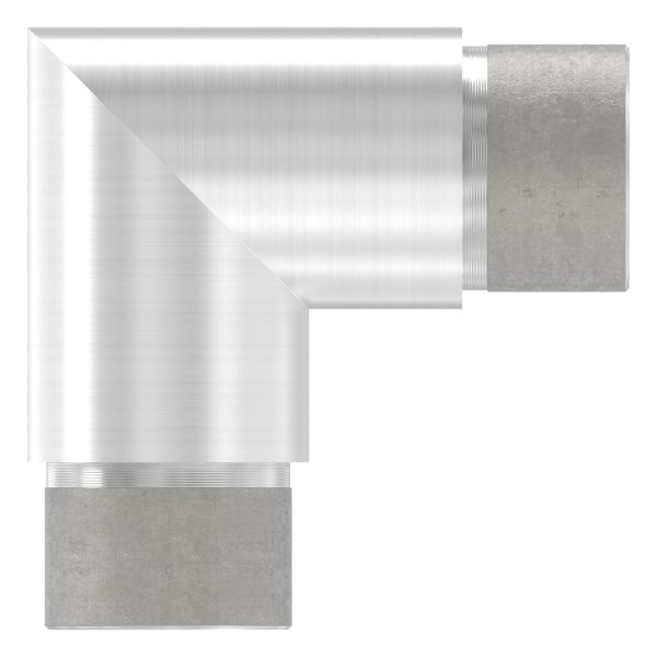 Handlaufbogen 90° V2A Ø 33-7x2 mm geschliffen-11-3610-A.4
