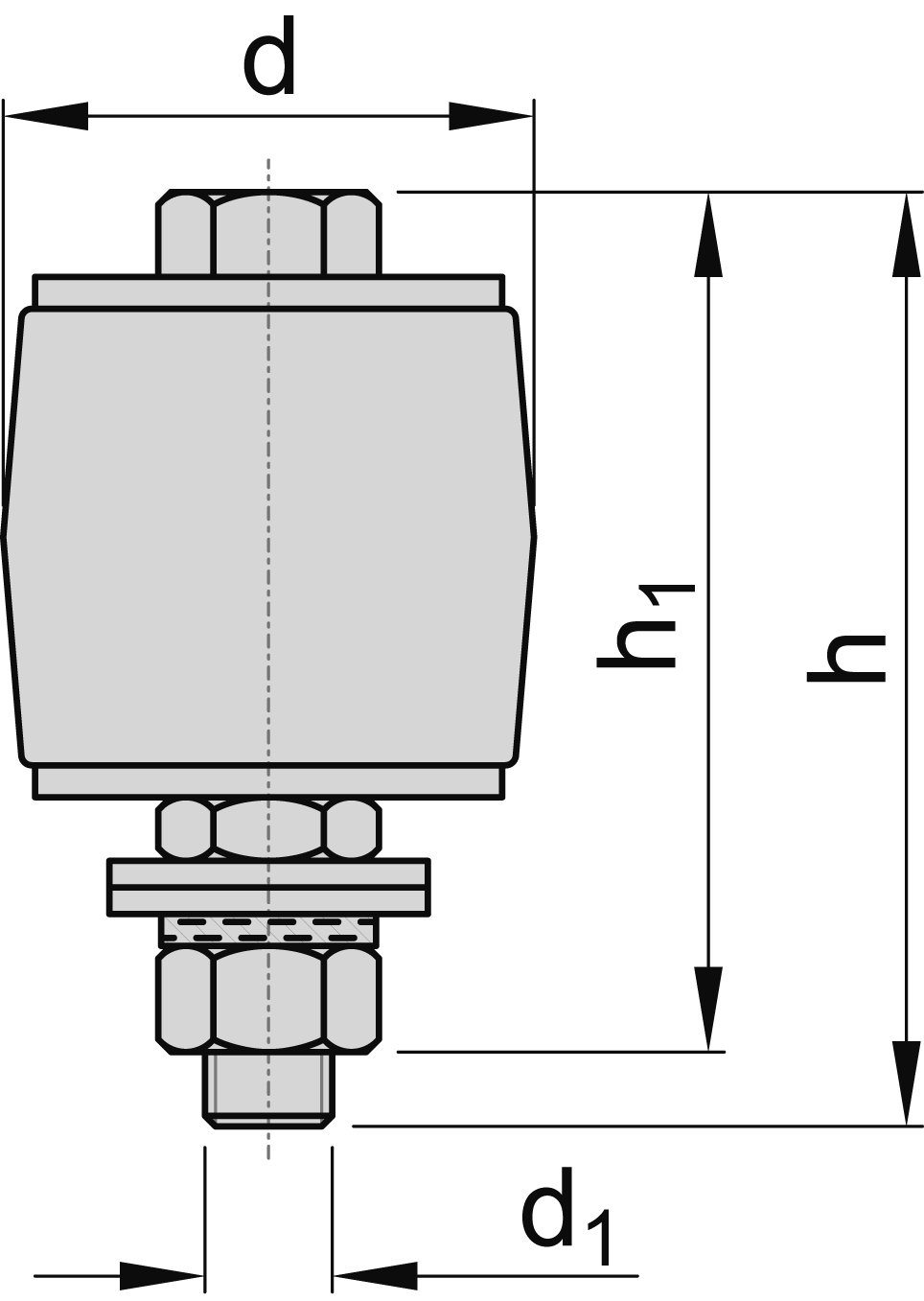 Aussenfuehrungsrolle Lose Groesse 50 MEA 10334010-60-0026.10