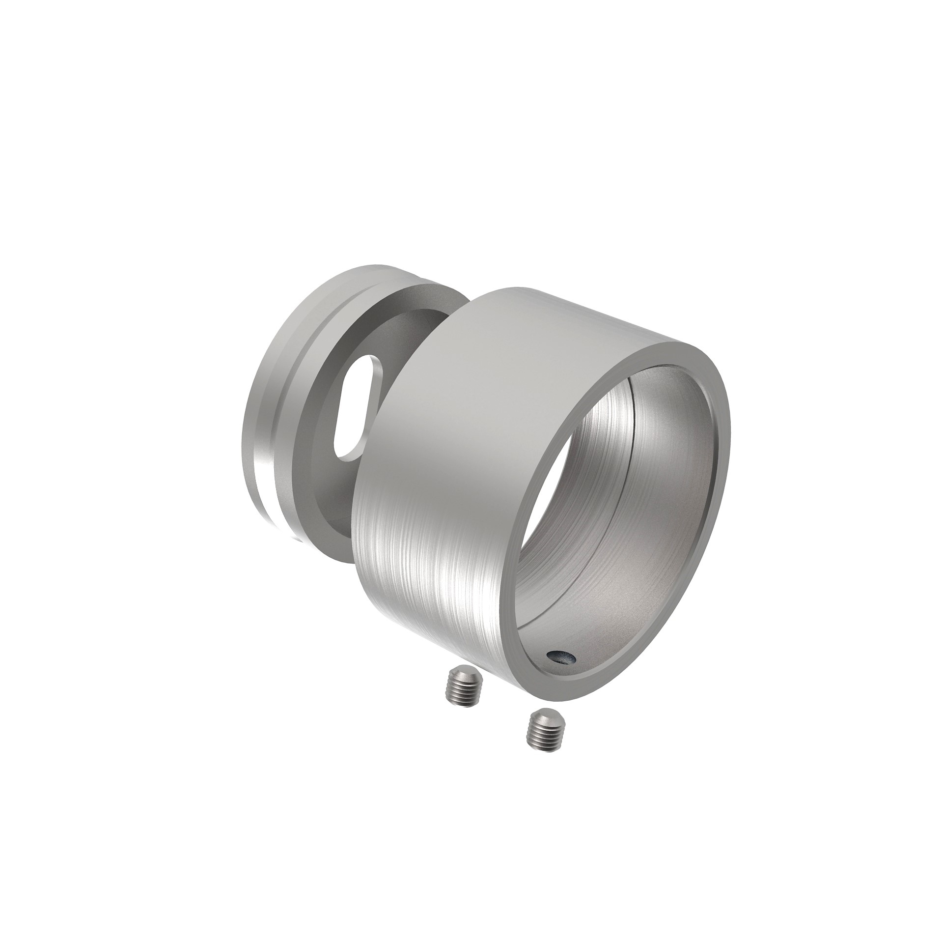 Wandanschluss fuer Rundrohr Ø 42-4 mm - V2A-11-3069-A.4