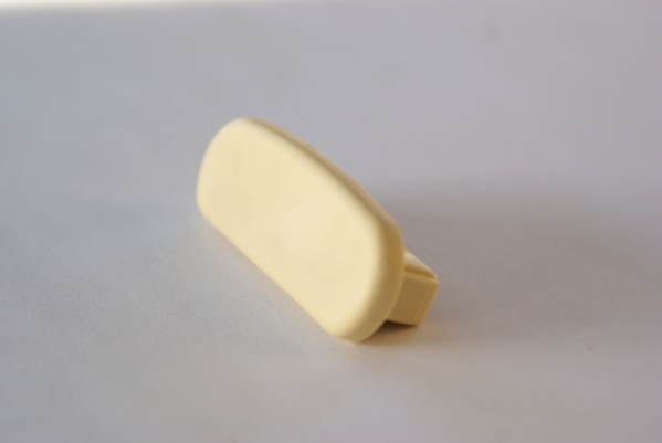 Endkappe fuer Kunststoffhandlauf fuer 40 x 8mm- elfenbein-88-11EK-F408.007