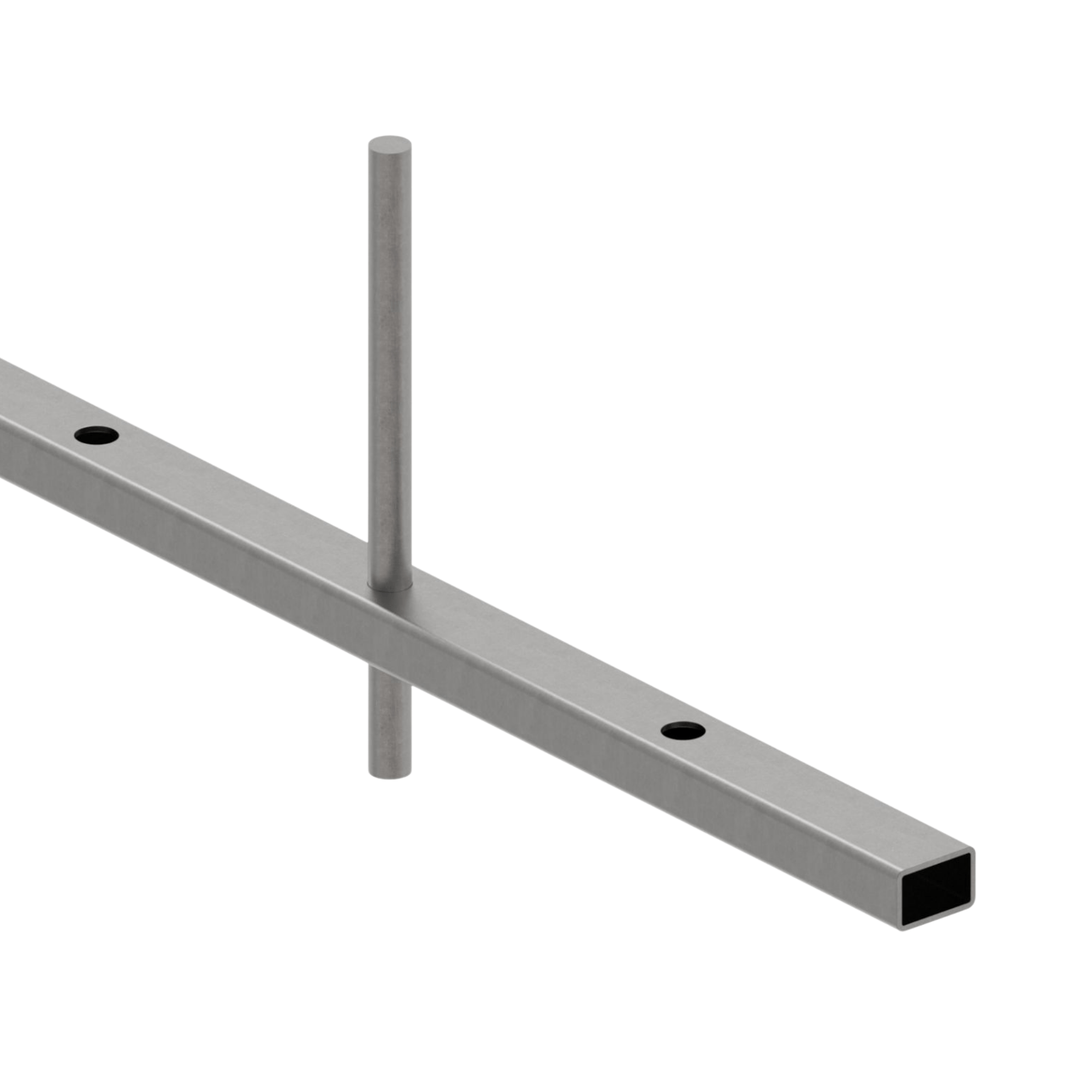 con orificio pasante