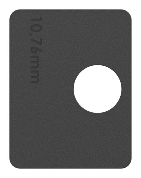 Gummieinlage Gummi fuer VSG-Glas 10-76 mm fuer Glasklemme Mod- 26-88-112611.GU