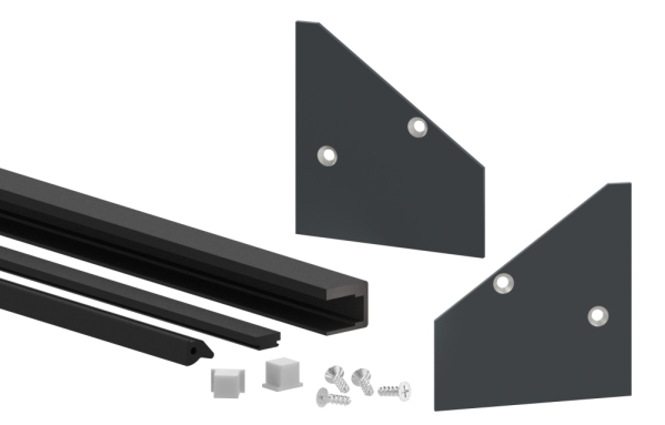 Montage-Set Glas 17-52mm eleganza canopy- fuer  L- 1-405m-88-11VDE-GU-1400-17.7016