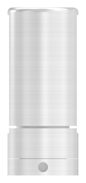 BRENK-fix® Grundhalter fuer Flachstaebe 50 x 8mm- V2A-88-11BR-F508M8.V2A