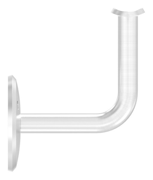 Handlaufhalter mit Ronde 70x5 mm und Halteplatte fuer Ø 42-4 mm V2A-11-2037.4