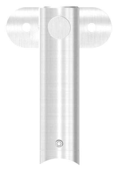 Handlaufhalter hoehenverstellbar und Halteplatte fuer Ø 42-4 mm V2A-11-2050.4
