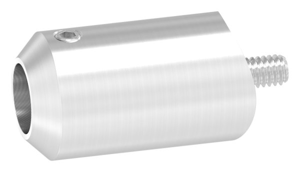 Querstabhalter zum Stossen Edelstahl V4A Bohrung Ø 12-5 mm fuer Rohr Ø 42-4 mm-88-1150535-V4A.42