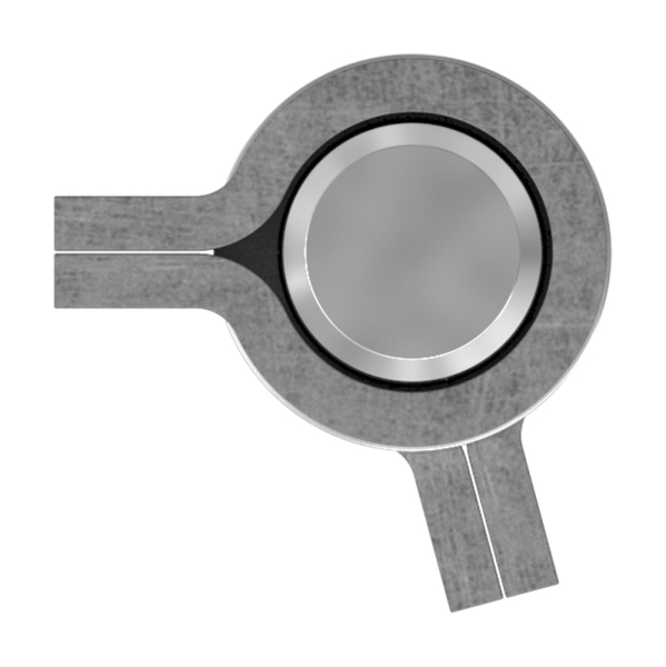 Anschweissband Stahl 2-teilig schwer Tragkraft 600 kg-30-3941.8