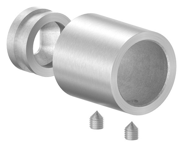Wandbefestigung Edelstahl V2A fuer Rohr Ø 21-3 mm zum Klemmen-88-1154180-240.21