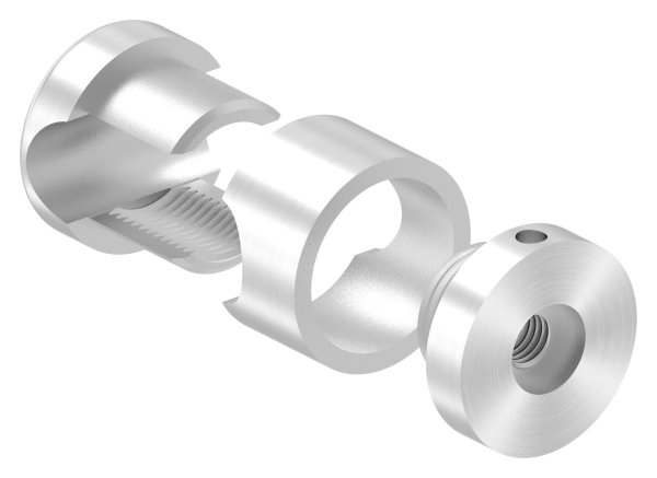 BRENK-fix® Grundhalter fuer Staebe Ø 14mm- V2A-88-11BR-R14M8.V2A