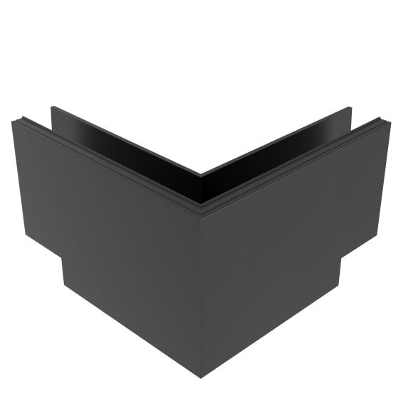 Aluprofil Ausseneckverbinder Aluminium 90° fuer Glas 12-21-52 mm seitlich Schwarz-89-11AL0011NEB90OUT-A.4