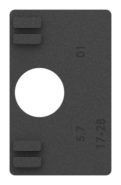 Gummieinlage fuer Glasklemme Gummi fuer Glas 4-0 mm 1 Paar-88-114504.GU