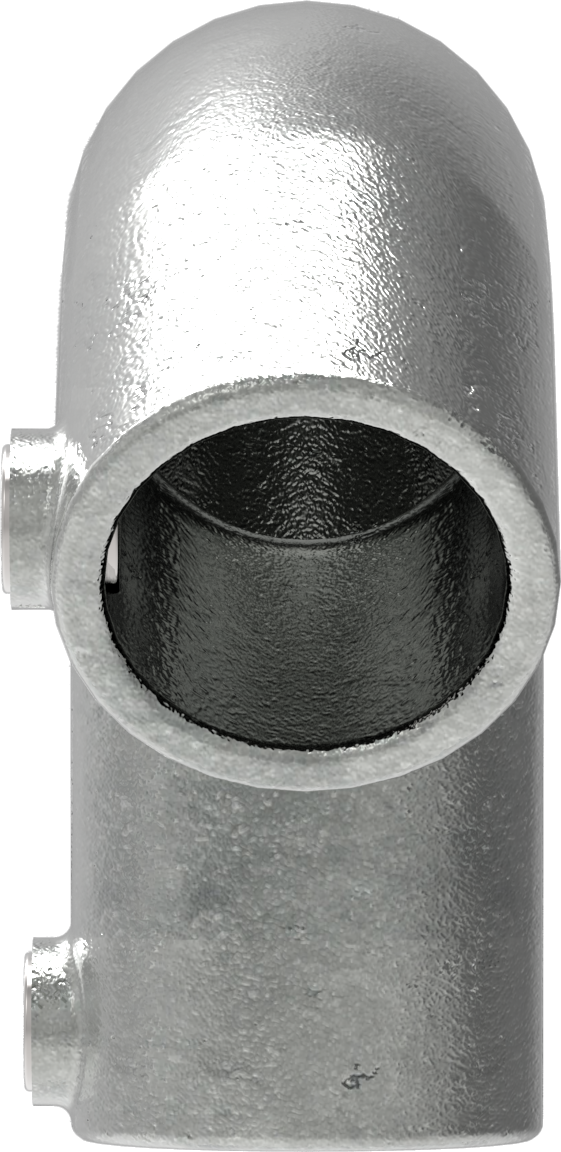 Rohrverbinder - Bogen variabel 40-70° - 123D48 - 48-3 mm - 1 1-2- - Feuerverzinkt u. Elektrogalvanisiert-123D48