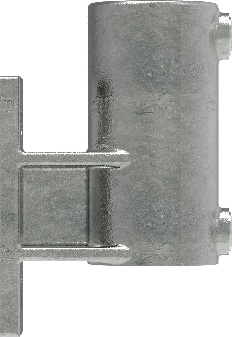 Rohrverbinder - Wandhalter Platte vertikal - 144B34 - 33-7 mm - 1- - Feuerverzinkt u. Elektrogalvanisiert-144B34
