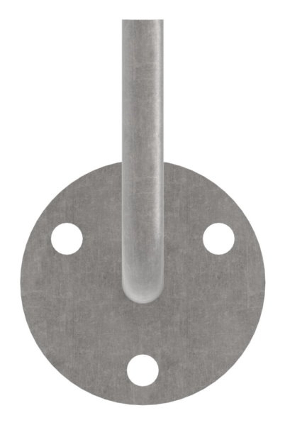 Handlaufhalter - mit Ronde 70x6 mm - zum Anschweissen - Stahl S235JR- roh-30-1417.8