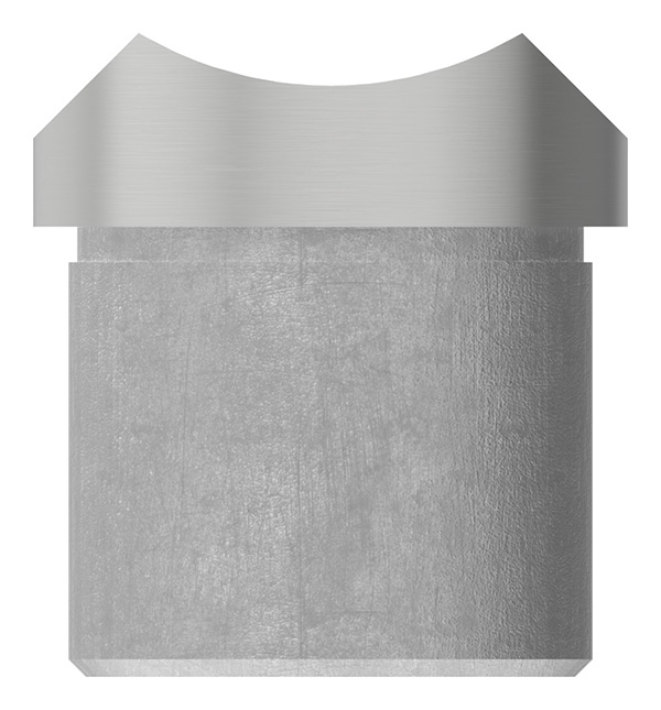 Rohrsattel zum Kleben fuer Rundrohr Ø 33-7x2-0 mm V2A-11-3324-A.4