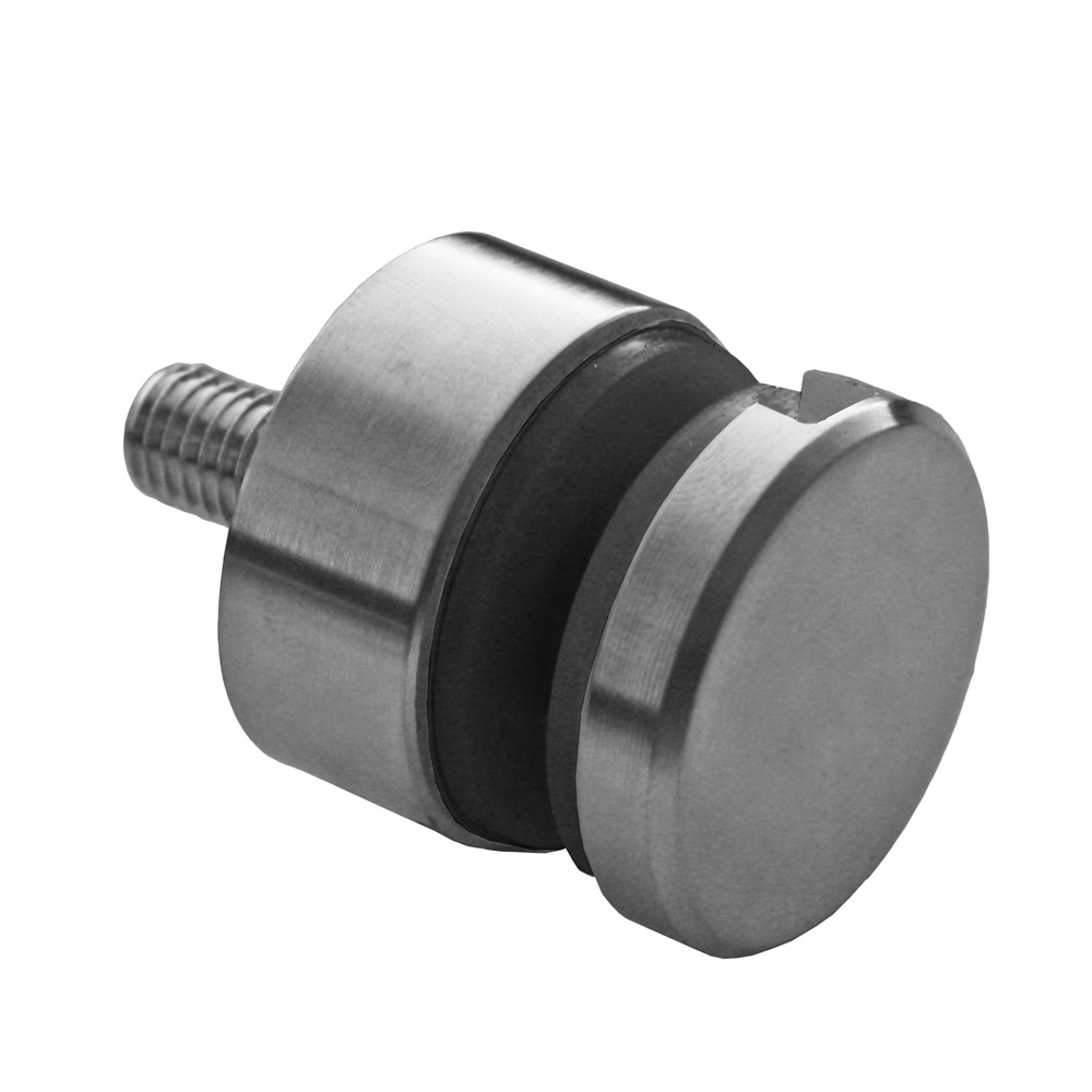 Glaspunkthalter Ø 30 mm- Zink -roh- Anschluss- Flach-10-5000-A.3