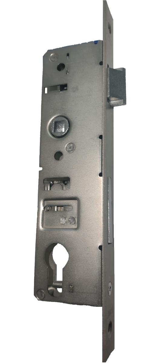Einsteckschloss Edelstahl AISI 304 fuer Profil 50x30 mm 90 mm Axialabstand-89-11B83035X90-A.4