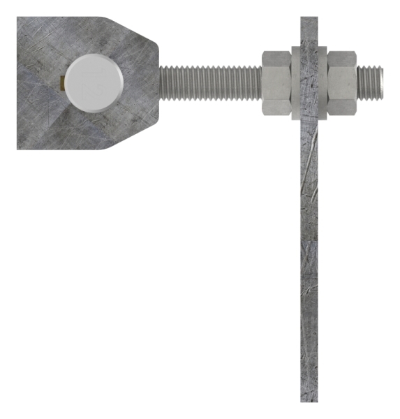 Torband M12 verstellbar Langlochlasche Stahl -roh- S235JR-30-3508.8