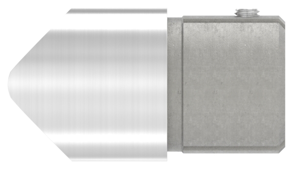 Anschlussstueck 90° fuer Rundrohr Ø 48-3x2-6 mm V2A-11-3367.4