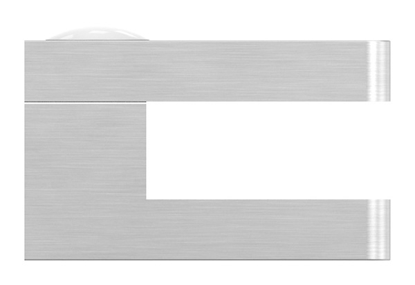 Glasklemme 30x30x18 mmØ 26-9 mm- fuer 6-76 mm VSG Glas-10-MODELL22-2.6