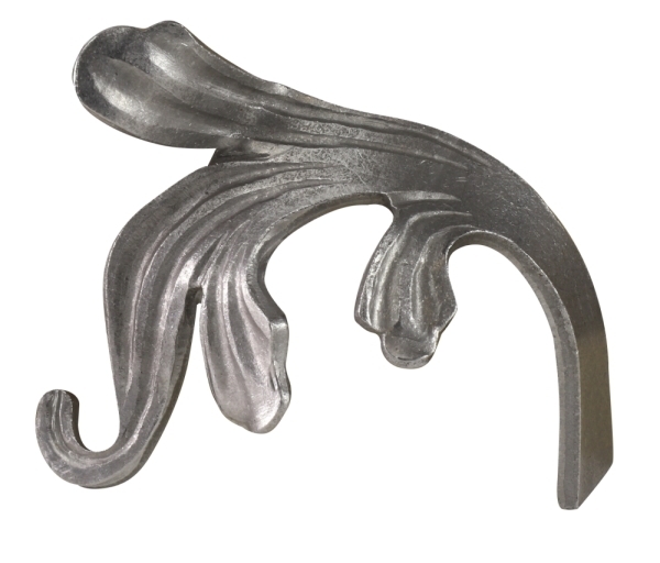 Schmiedeblatt Stahl roh 4 mm- 95 x 105 mm- links-88.1140044