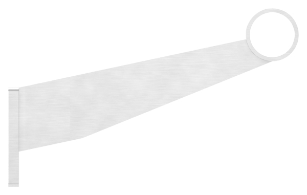 Fuss-Handlaufstuetze fuer  Ø 33-7 mm V2A-11-3212.4