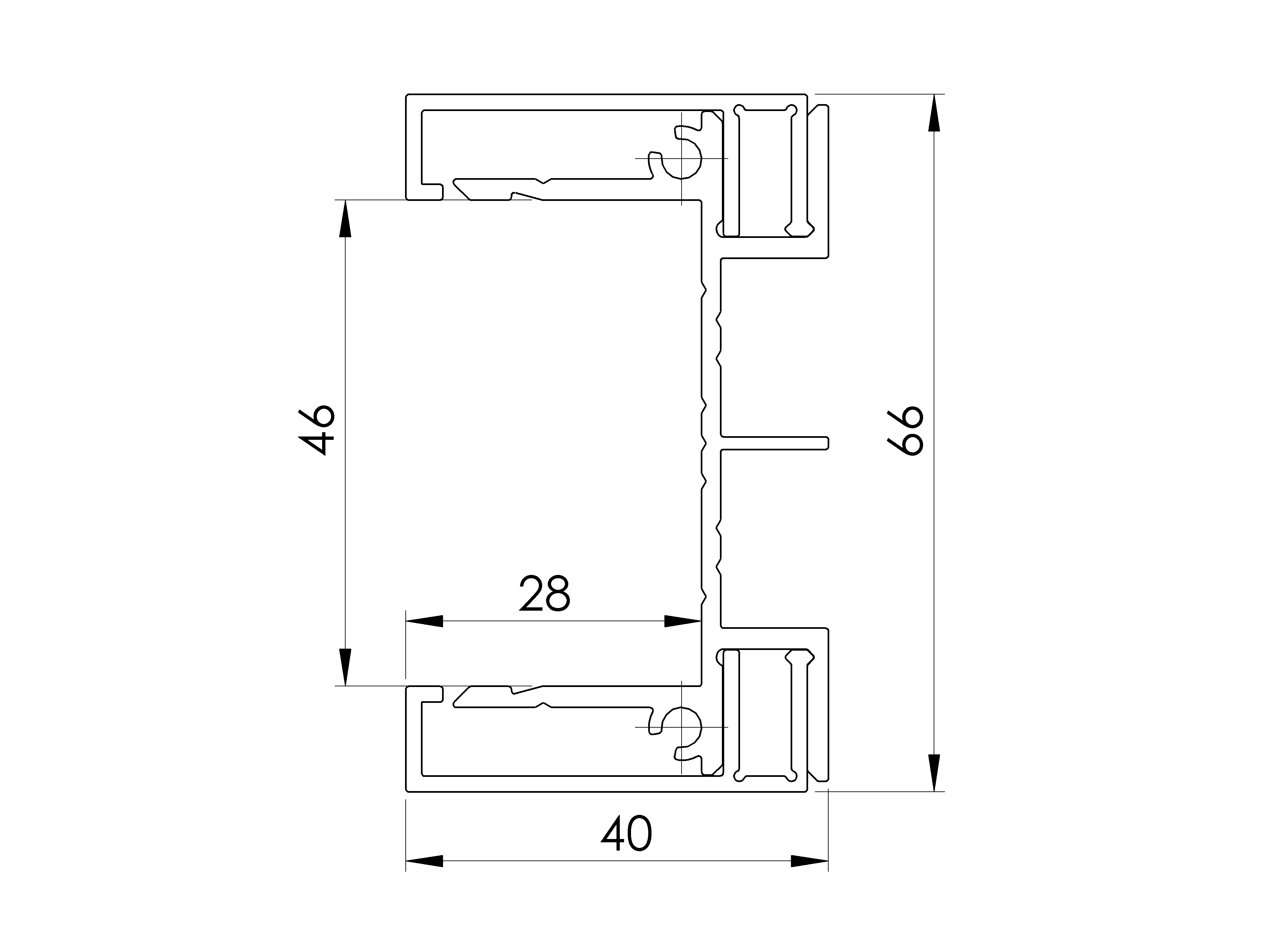 Zaunadapter Aluminium 1200 mm Anthrazit RAL 7016-89-11FGA461200R7016-A.4