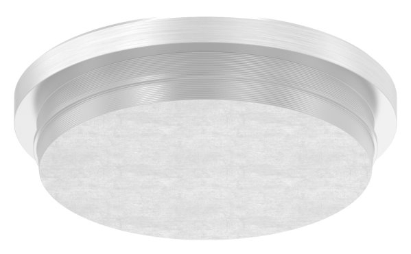 Rohrstopfen flach V2A fuer Ø 33-7x2-0 mm - duenne Ausfuehrung verjuengt-11-6035.4