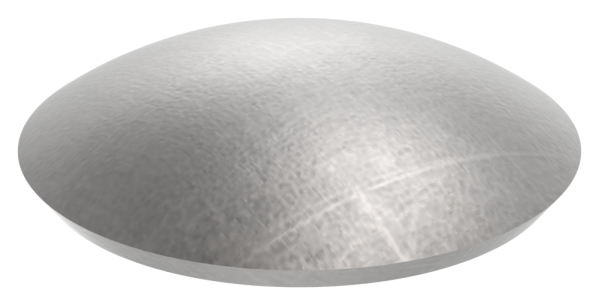 Klopperboden Rohrabschluss Ø 21-9x1-5 mm Stahl roh Hoehe- 5 mm-30-2760.8