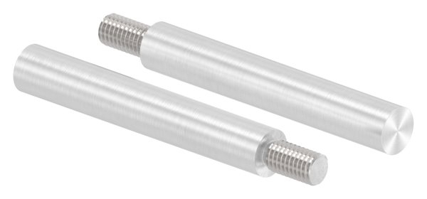 Edelstahl Traegerstift Ø 12 x 75 mm - M8x15 - zum Anschweissen -V2A-11-2153.4