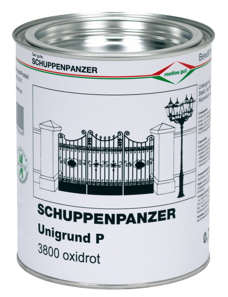 SCHUPPENPANZER-UNIGRUND-P 3800 oxidrot 750 ml-67-1069.8
