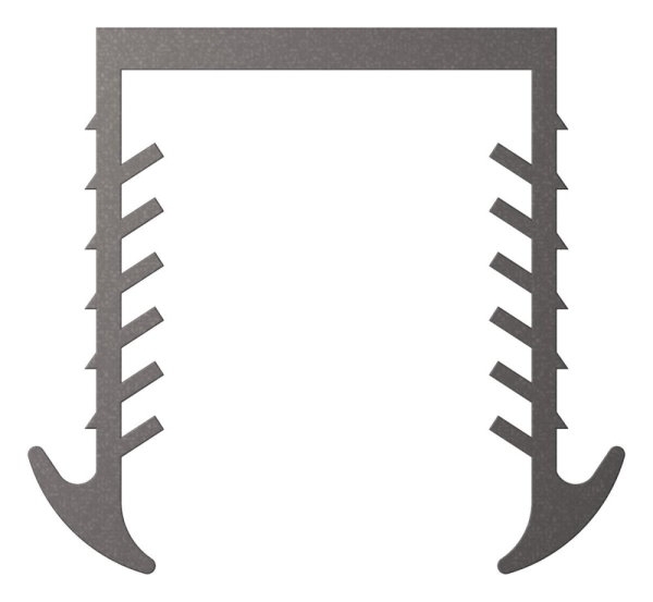 Keildichtung Glas 20-76 – 21-52mm- fuer Nut 27 x 30mm- Laenge 6m- EPDM-88-1160367-GU.6M