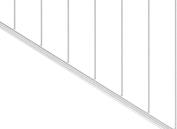 Rundrohr Ø 42-4 x 2-0 mm einseitig gelocht á 3 m Edelstahl-12-1023.4