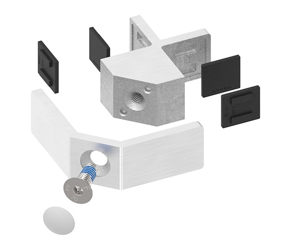 Glasausrichter - fuer Glas- 20-76-21-52 mm - V4A-12-4040.1