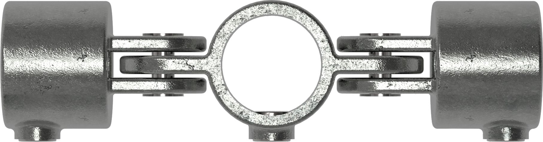 Rohrverbinder - Gelenkstueck doppelt 180° - 167E60 - 60-3 mm - 2- - Feuerverzinkt u. Elektrogalvanisiert-167E60