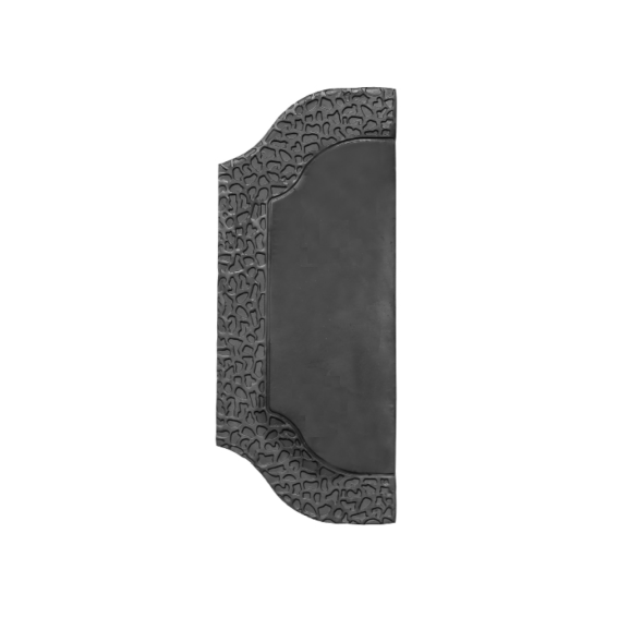 Schlossplatte Stahl 268x106x3 mm dekoriert-89-11D114AST-A.4