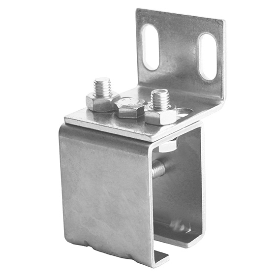 Seitenwandhalter Stahl verzinkt fr Profil 42x54 mm zur Seitenmontage-89-11H47B42X54-A.4