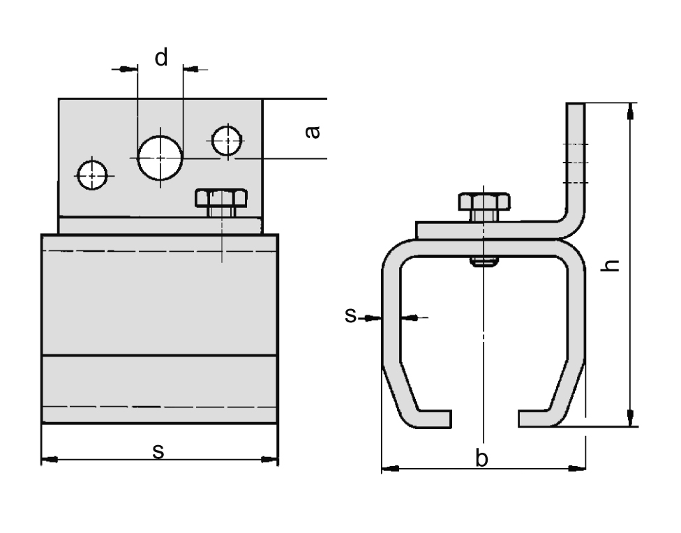 Wandbefestigung Groesse 3 MEA 10333010-60-0040.7
