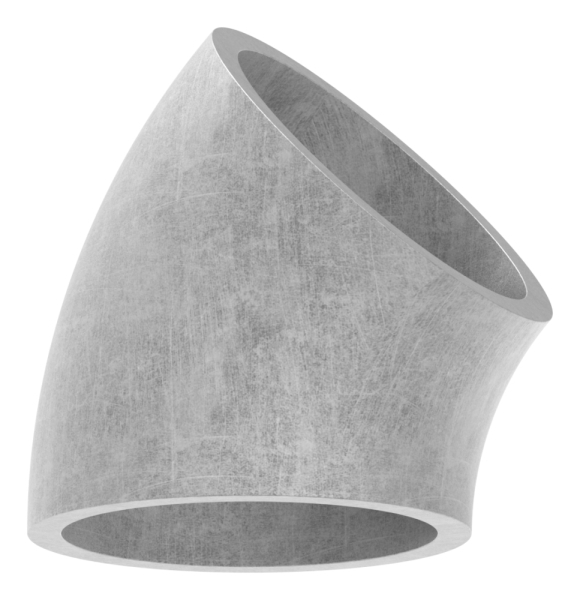 Rohrbogen 45° Stahl roh - 33-7 x 2-6 mm -1- - Bauart 3-88-1155180.ST