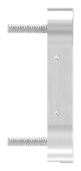 Schluesselrosette Edelstahl V2A ohne Lochung Paar-88-11207-VA.OL